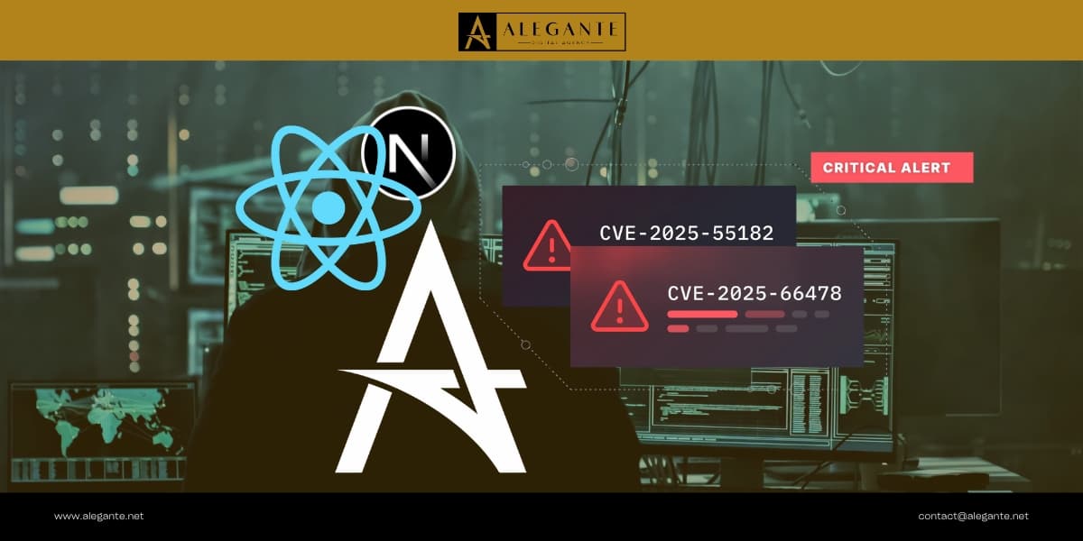 Alegante Digital uspešno sprečio hakerski napad zasnovan na novoj Next.js ranjivosti